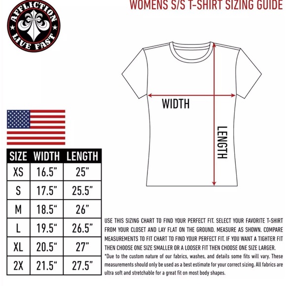 Affliction Women's T-Shirt TURQUOISE Tie Dye Cross Biker Wings - Picture 5 of 5